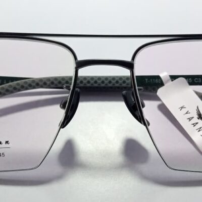 KYAANS T-1168 Aviator Eyeglasses - Aus-Titan