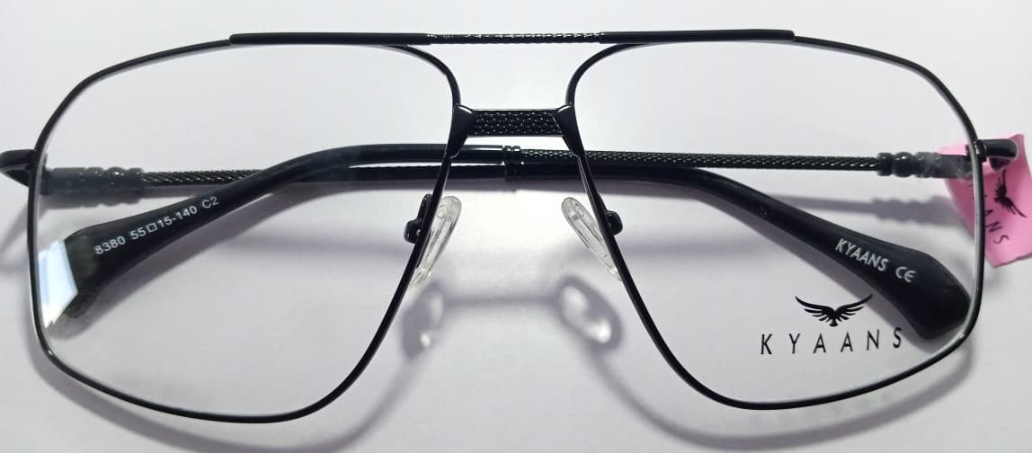 KYAANS 8380 Double Bridge Aviator Eyeglasses - The Ultimate Statement Piece
