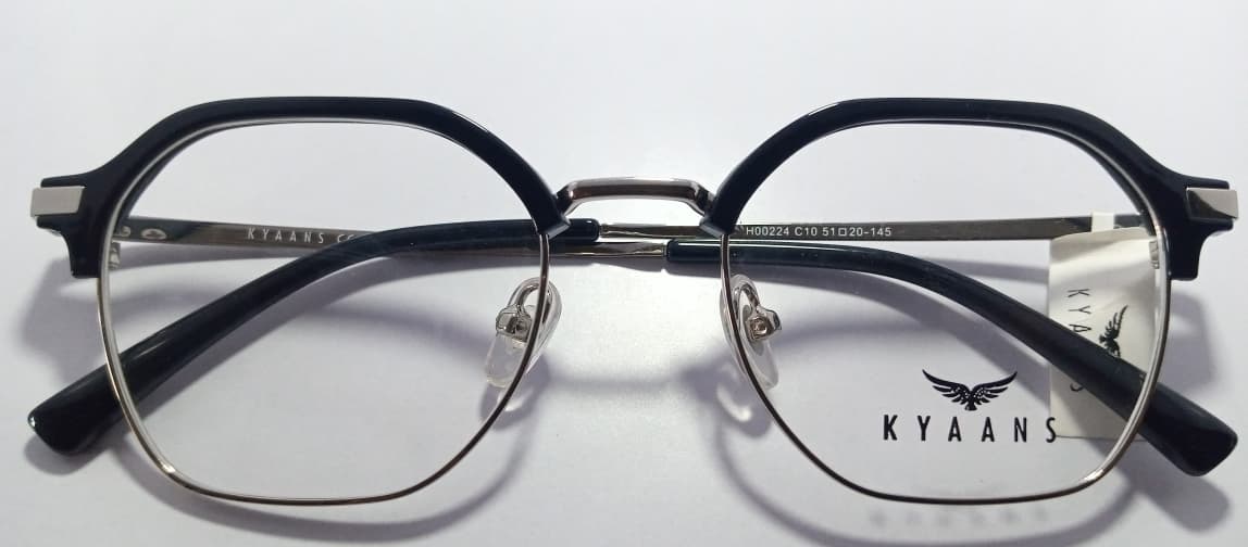 KYAANS H00224 Eyeglasses - The Hexagonal Style You Need