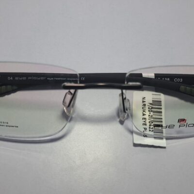 Eye Player Rimless Black Eyeglasses