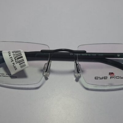 Eye Player Rimless Black Eyeglasses